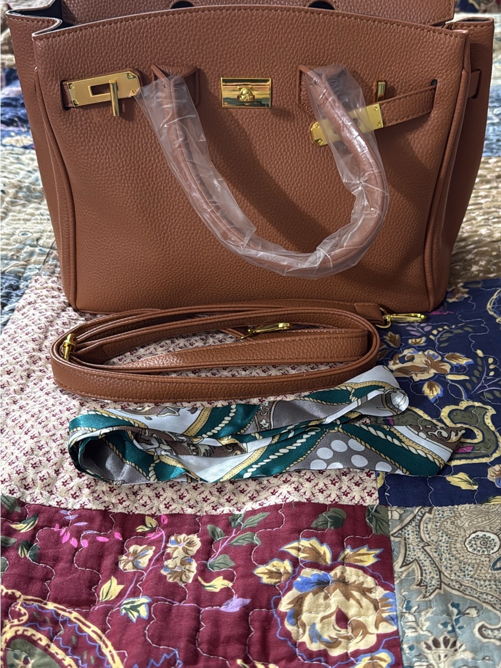 Women's Tan crossbody/ Handbag